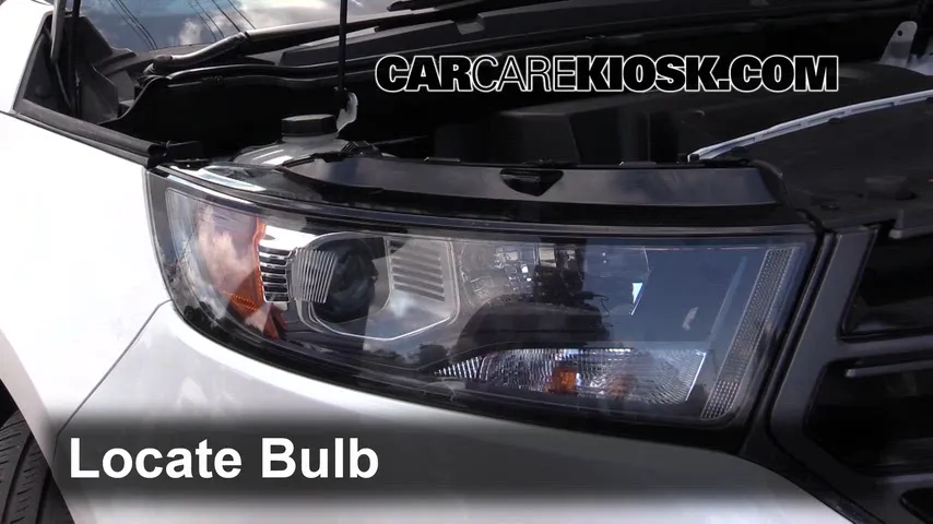 2015 Ford Edge Sport 2.7L V6 Turbo Luces Luz de carretera (reemplazar foco) 